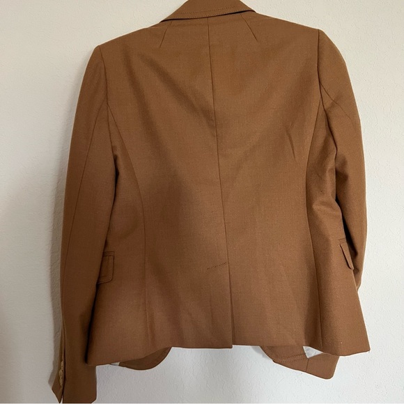 J Crew camel wool schoolboy blazer - Picture 2 of 9